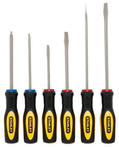 Stanley 60-060 standard fluted screwdriver set, 6-piece for sale
