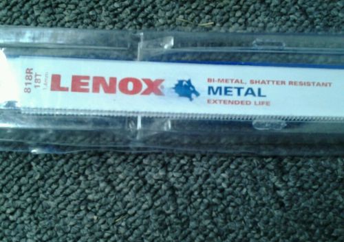 Lenox sabre saw blades x5pkt 818R,200mm,metal cutting