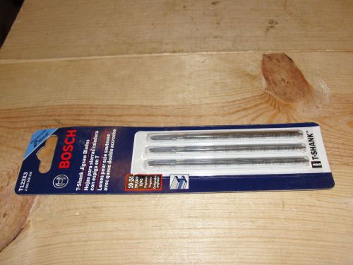 Bosch Switzerland T123X3 T-Shank Jigsaw Blades 10-24 Factory Sealed NEW