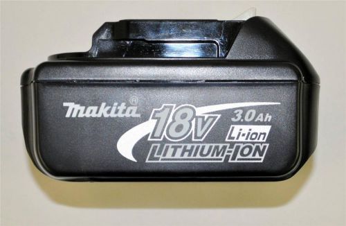 Makita bl1830, 18v, 3.0amp, lithium-ion battery, bl 1830 for sale