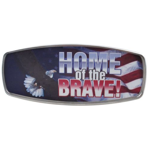 HitchMate 4203 Premier Series Hitch Cap Home of the Brave
