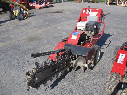 Baretto walk behind trencher--model 1324d--good condition for sale