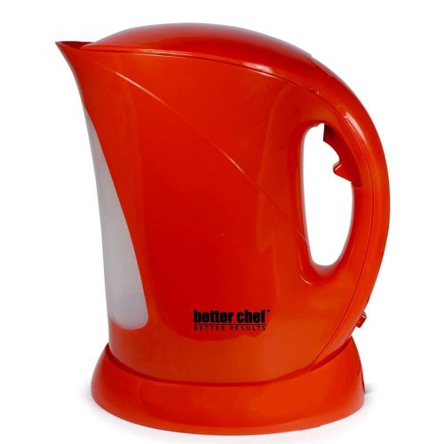 BRAND NEW - Better Chef Im-144r 1.7l Red Cordless Kettle