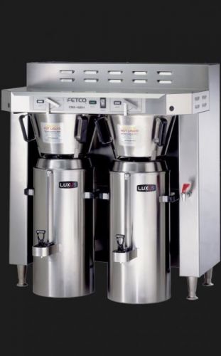 Fetco dual 3.0 gallon thermal coffee brewer cbs-62h-30 for sale
