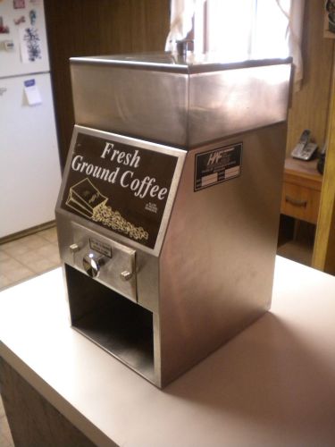 AL-LEN Stainless Ground Coffee Storage Bin / Ground Coffee Dispenser, Model A