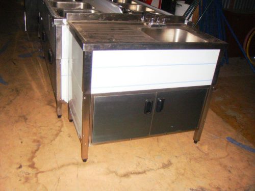 Self Contained Commercial Sink with Drain Board NEW