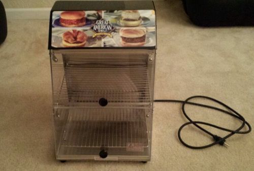 13&#034; Heated Display Warmer Wisco 727 ,Top Commercial Hot Food NSF-VERY HARDLY USE