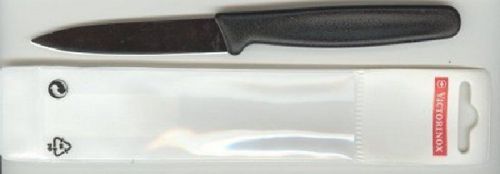 Victorinox 40600 black handle 3 3/4 in paring knife