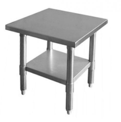 30&#034;x12&#034;x34&#034; stainless steel flat top worktable nsf approved for sale