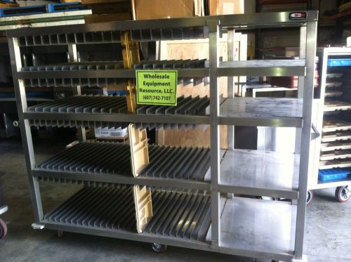 Stainless steel carter hoffmann tdr160 tray drying storage utility rack cart for sale