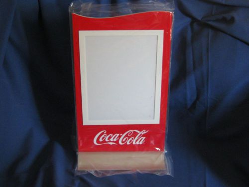 Coca-cola counterstand 2 sided magnetic lens frame presell menu board 268564rev for sale