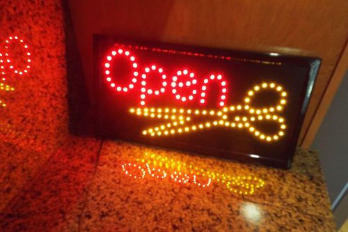 Open ScissorsLed Display Sign Animated 19 x 10