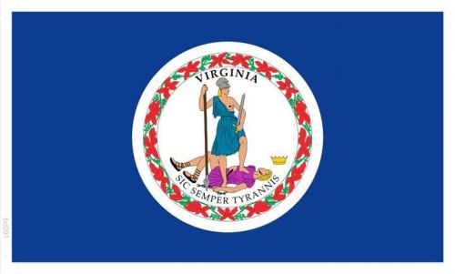 bc091 FLAG OF VIRGINIA (Wall Banner Only)