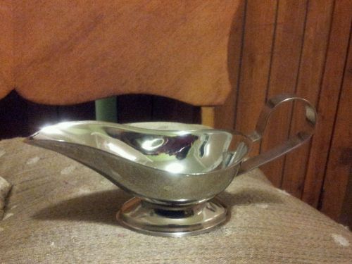 Adcraft  Stainless Steel 3 oz Gravy Boat With Handle