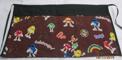 Waiter/waitress Server Waist Apron, M&amp;M PARTY