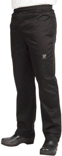 Chef Revival Basic Chef Pants Elastic Waist P020bk-2x