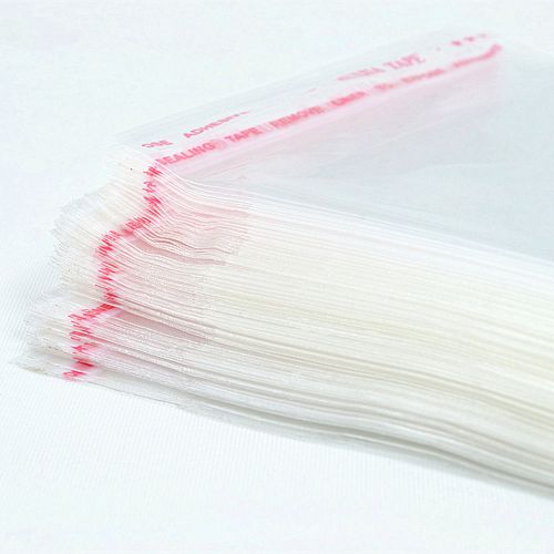 200pcs OPP Self Adhesive Seal Clear Plastic Packing Bags Resealable 3&#039;&#039;X5&#039;&#039;