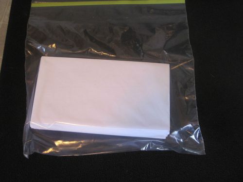 Lot of 50 white envelopes 7.5 inches X 4 inches j54