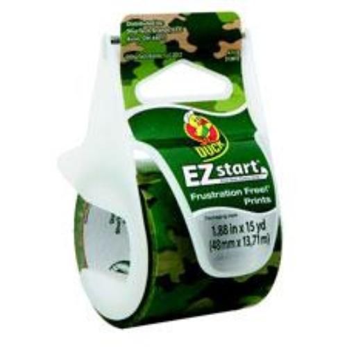 Duck Brand EZ Start Packaging Tape Camouflage Print 1.88&#039;&#039; x 15 yards