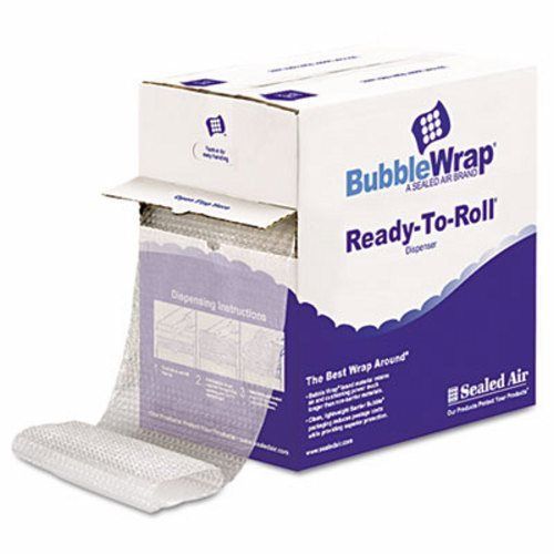 Sealed Air Bubble Wrap® Cushion Bubble Roll, 1/2&#034; Thick, 12&#034; x 65ft (SEL90065)