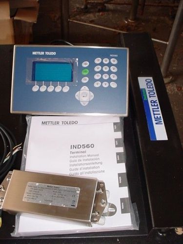 1000lb mettler toledo platform scale ind560 harsh duty +2888 new unused for sale
