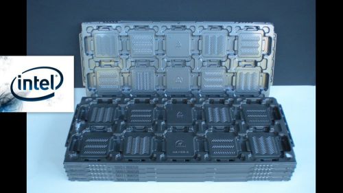 Socket lga2011 cpu tray for packaging shiping xeon e5 &amp; i7 processor - 4 fits 40 for sale