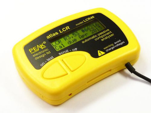 Peak lcr40 atlas lcr passive component analyser from japan for sale