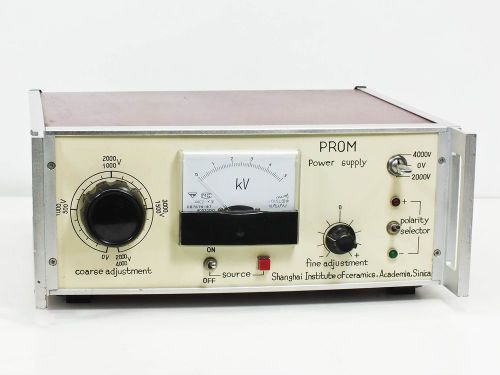Shanghai 0 to 4 KV DC High Voltage Power Supply - Made by Spellman (PROM)