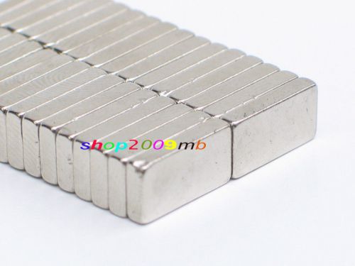 Useful 50X Top Strong Block Cuboid Rare Earth Permanent Size 10x5x2mm Magnets