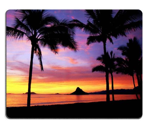 New Hawaii Dreamin Palm Tree Sunset Mouse Pad Mats Mousepad Hot Gift