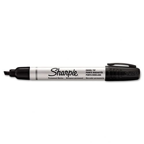 Sharpie Pro Chisel Tip Permanent Marker Black Set of 4