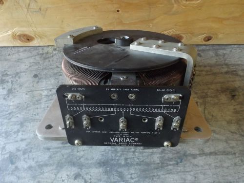 New Variac Variable Transformer W50H W 50 H input 240V Output 0-28VDC 50/60 Hz