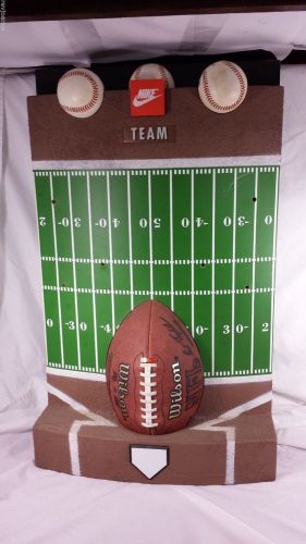 Nike Display Commercial Wall or Counter-top Sports Football Baseball Team