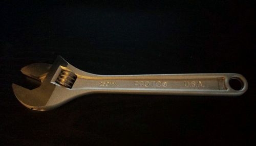 Proto 10&#034; adjustable crescent wrench 710 for sale