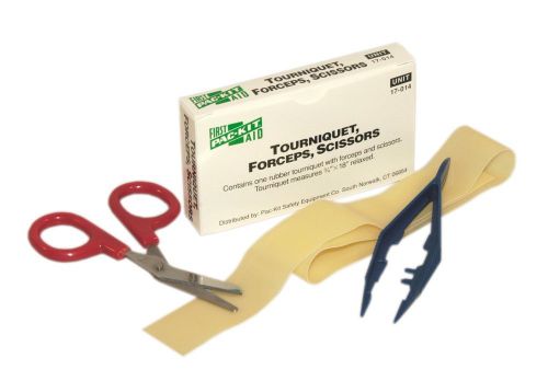 Pac-kit 17-014 tourniquet, forceps, and scissors kit for sale