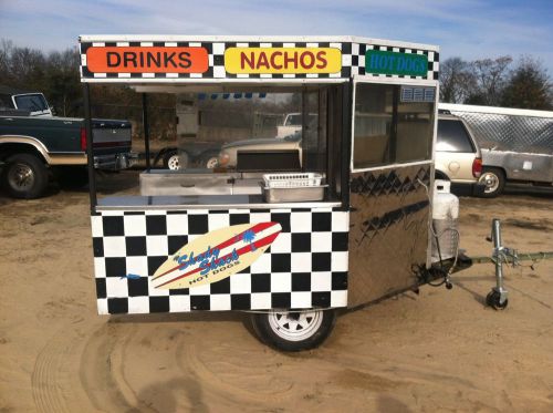 HOT DOG MOBILE FOOD CART CATERING TRAILER KIOSK STAND