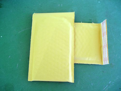 50 pcs 4 x 8 #000 Kraft Bubble Padded Envelope Mailer Shipping Bag Self Seal