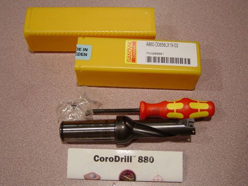 sandvik A880 D0656LX19-03 drill