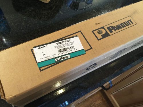 PANDUIT HORIZONTAL CABLE MANAGER WMPHF2E  NEW IN BOX FITS 19&#034; RACK - FREE SHIP!