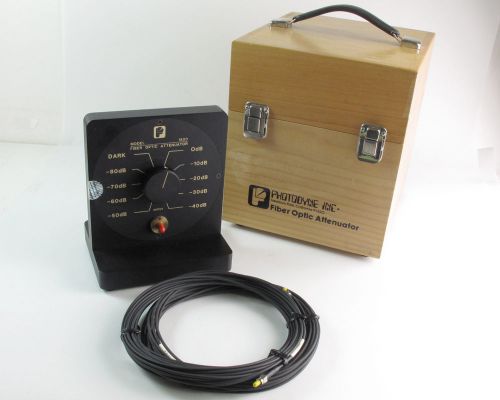 Photodyne 1800 fiber optic attenuator -80db to 0 db for sale