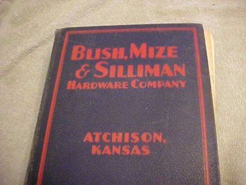 Bush, Mize and Silliman hardware wholesale catalog 1950