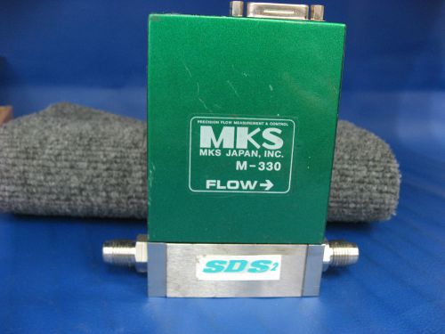 MKS M-330 MASS FLOW CONTROLLER MFC, 5 SCCM, ANALOG, MOUNTING PLATE, M330B05C4V1B