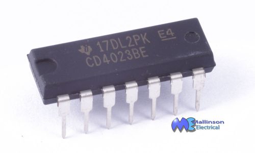 CD4023BE Logic IC triple 3 input NAND gate 4023 DIP14