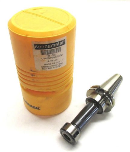 NEW! KENNAMETAL TG50 COLLET CHUCK w/ CAT40 SHANK - WILL COMBINE SHIPPING!