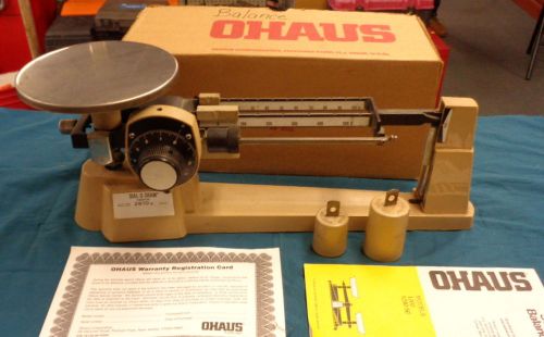 OHAUS Dial-O-Gram 2610g Balance Scale Calibration  w/ Weights ...