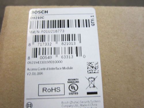 Bosch D9210C Access Control Interface Module-