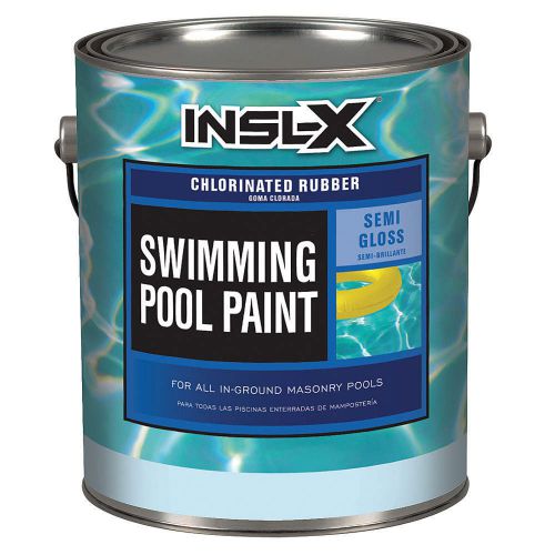 Pool Paint, Chlorinated Rubber, White, 1G CR2610092-01