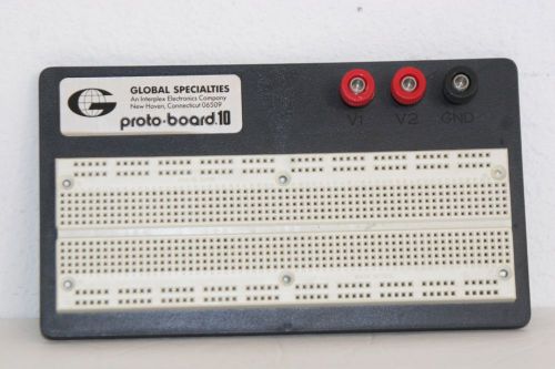 Global Specialties Proto Board 10 - MADE IN USA - Very Good Condition