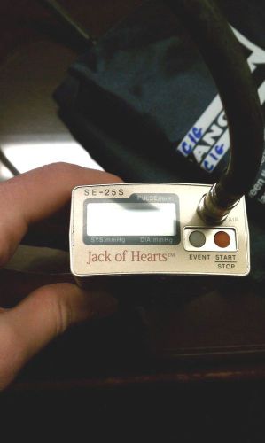 TIBA Jack of Hearts Ambulatory Blood Pressure Monitor with Pouch &amp; Cuffs SE-25S