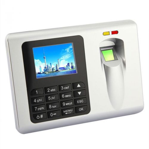 Nice c600u biometric fingerprint attendance time clock employee payroll recorder for sale